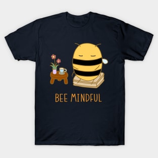 Bee Mindful - Midnight Blue T-Shirt